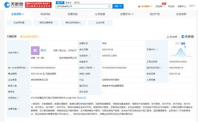 中國電子等成立數字湖南公司，注冊資本5億，聚焦安全技術防范系統服務